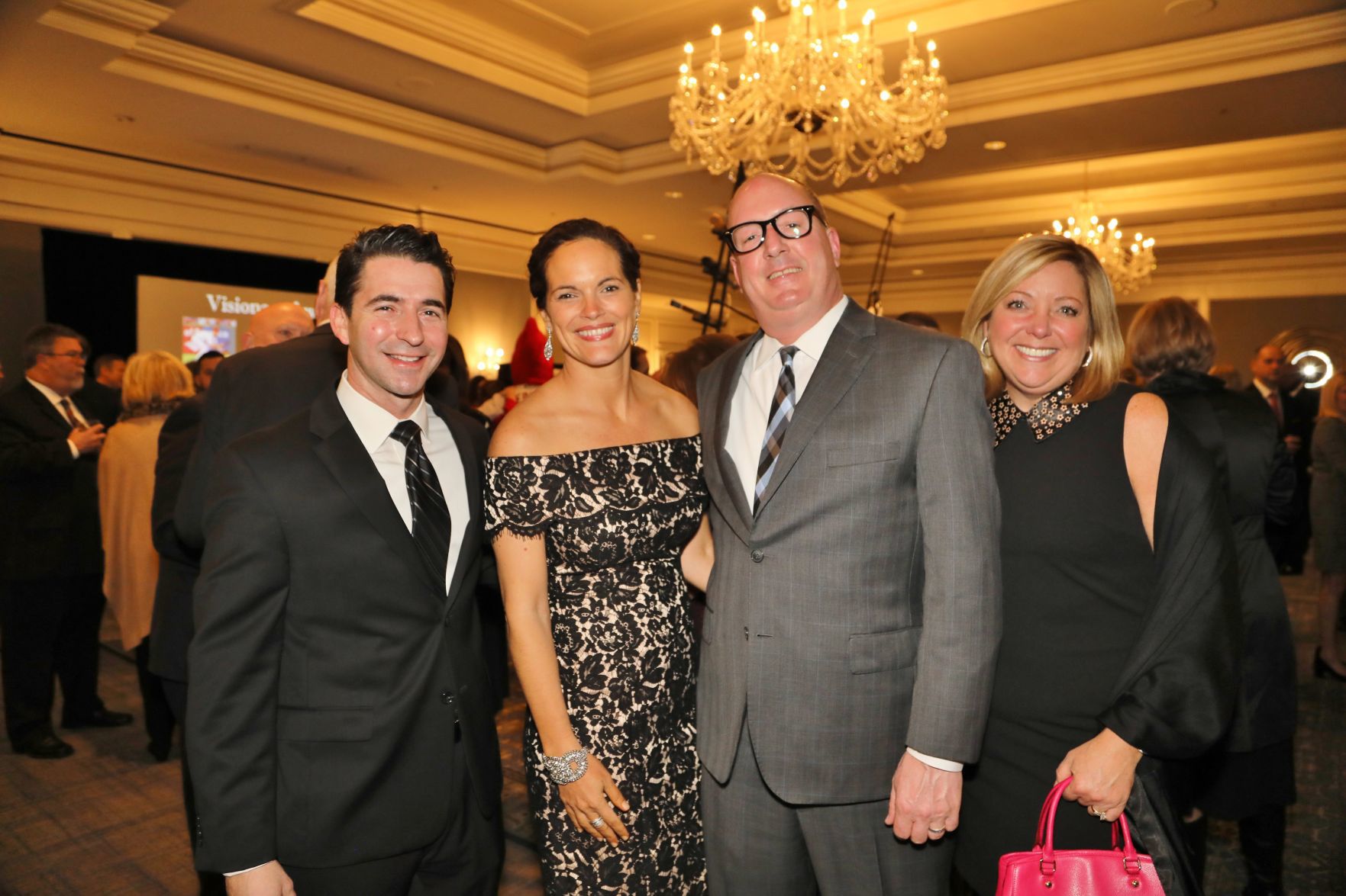 Matt and Maggie Poling, Tim and Jill Luft